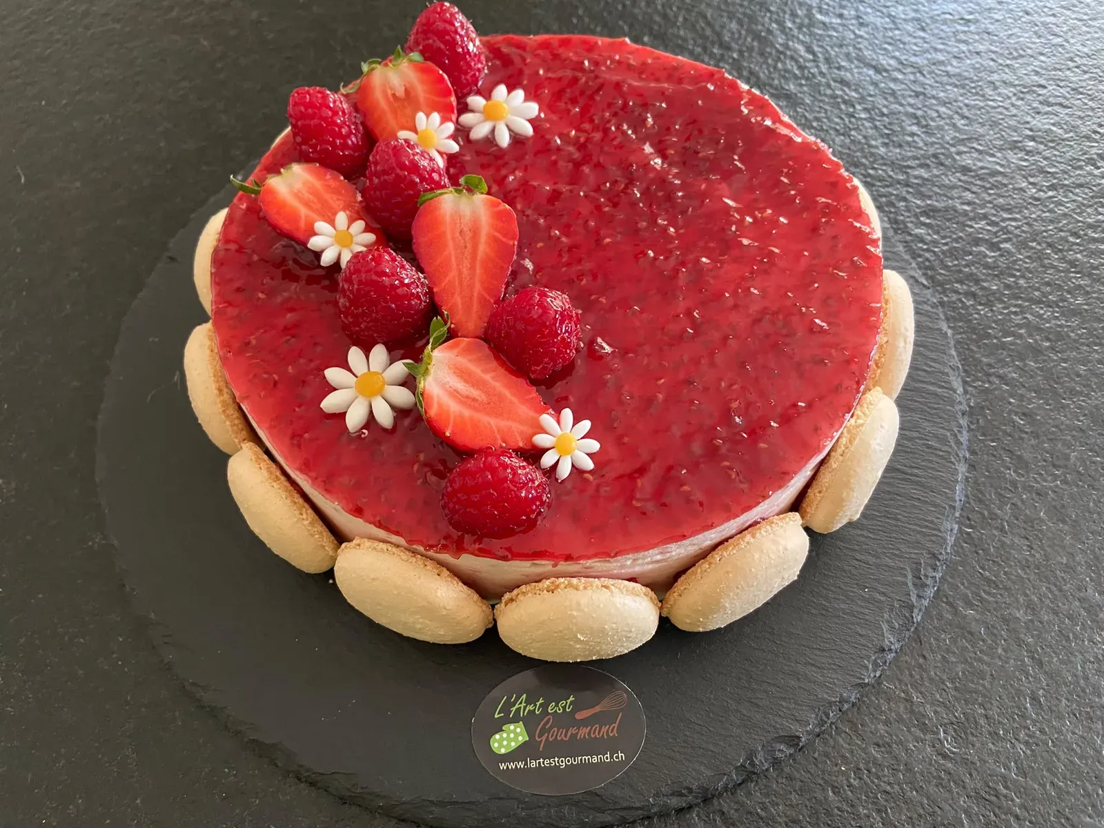 Charlotte aux fraises